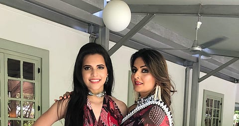 Paloma & Aru at The Armoire Pop Up