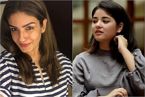 Raveena Tandon apologises to Zaira Wasim, says she regrets the 'harsh' tweet