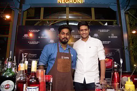 Roystin with Vedant Mehra S