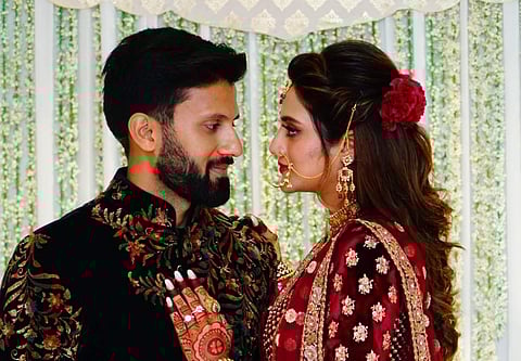 Nikhil Jain and Nusrat Jahan