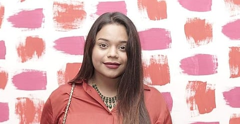 Sushmita at the launch of Dramatic Pause