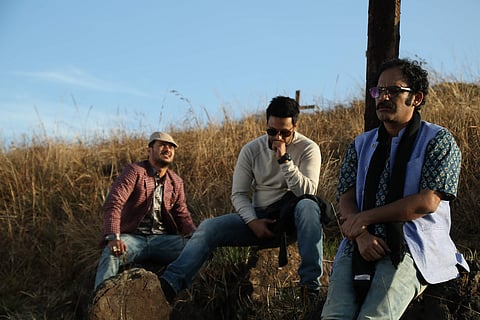 Rahul, Indrajit and Ritwick in Samsara