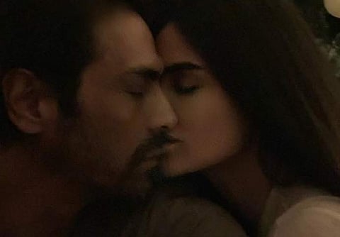 Arjun Rampal and Gabriella Demetriades (Source: Instagram)