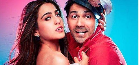 Sara Ali Khan and Varun Dhawan. Source: Instagram