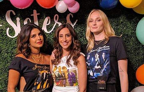 Priyanka Chopra shares beauty lessons she learnt from J-Sisters Sophie Turner and Danielle Jonas