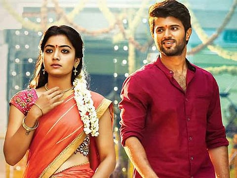 Rashmika Mandanna celebrates one year of her film Geetha Govindam with Vijay Deverakonda