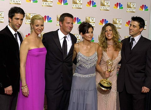 The Friends cast (AP Photo/Reed Saxon)