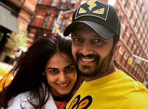 Riteish Deshmukh and Genelia D'Souza