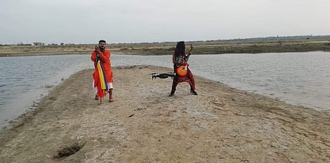 Suvo and Bijon in their new music video