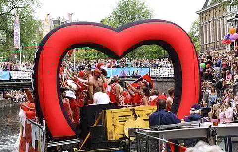 Amsterdam Pride Parade (AP Photo/Michael Corder)