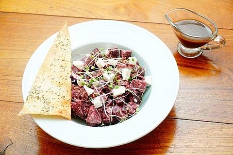 Beetroot and Feta Cheese salad