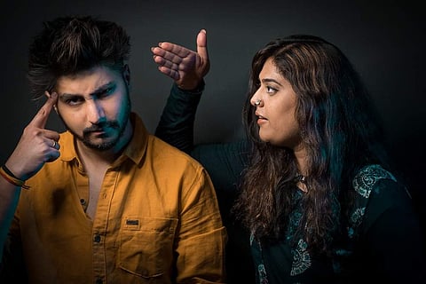 Surabhi with Arjuna Harjai