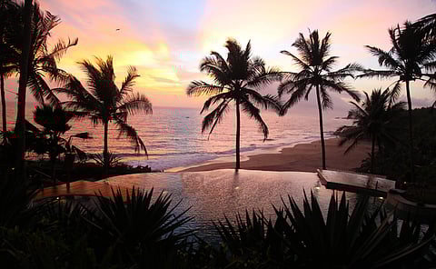 Banyantree bungalow at Niraamaya Surya Samudra, Kovalam. A perfect getaway for Onam, from 1st to 13th September, the harvest festival that is celebrated on a grand scale in Kerala. (Photo: RARE India)