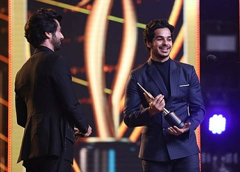 The Award for the Best Debut Male went to Ishaan Khatter for the film Dhadak.