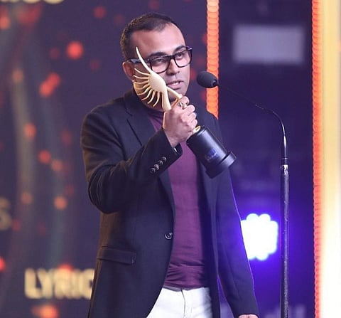 The Award for the Best Lyricist went to Amitabh Bhattacharya for the film Dhadak