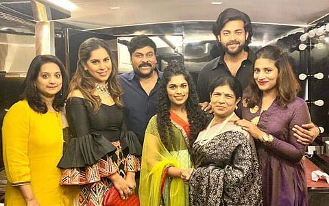 'Missing Mr C Ram Charan': Upasana Kamineni Konidela shares family picture from Chiranjeevi's Sye Raa Narasimha Reddy pre-release event