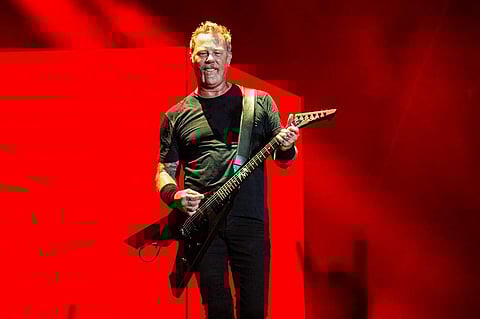 James Hetfield of Metallica (Photo by Amy Harris/Invision/AP)
