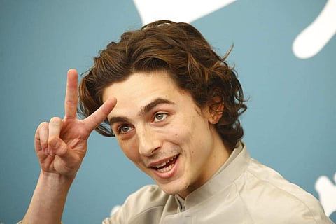 Timothée Chalamet is already one of the most acclaimed young actors working today, but he says that the prospect playing young Henry V in The King was terrifying. (Photo by Joel C Ryan/Invision/AP)