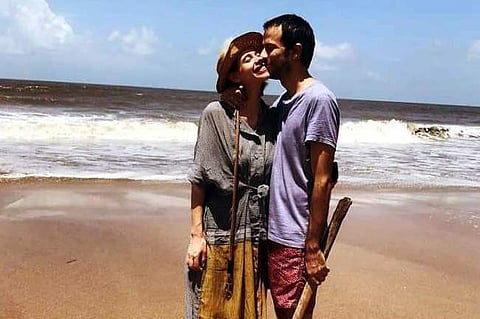 Kalki Koechlin and Guy Hershberg (Source: Instagram)