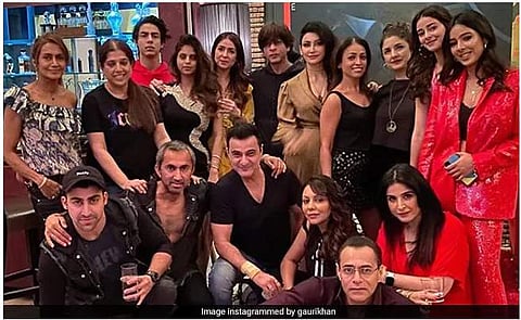 Inside Shah Rukh's New Year bash: Sanjay Kapoor, Ananya Panday, Aryan Khan among celeb guests