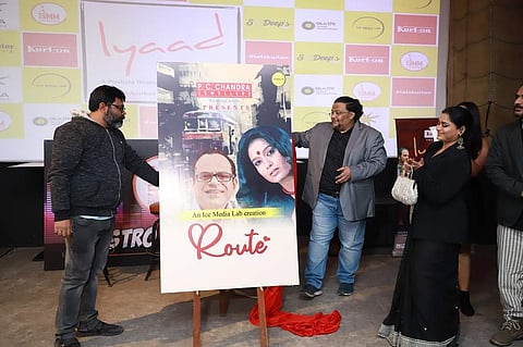 The launch of short film Route's poster