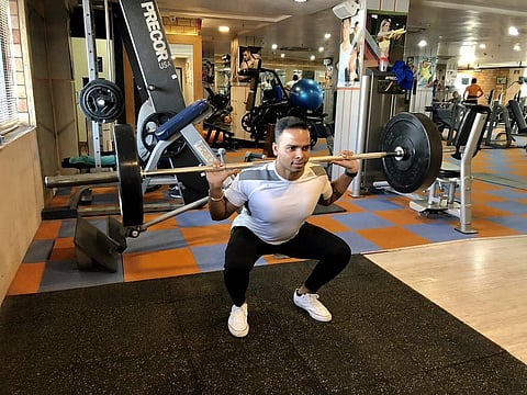 Trainer Prosenjit in his element