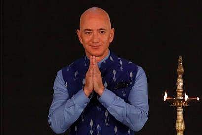Jeff Bezos in India