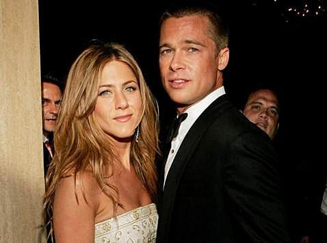 Brad Pitt and Jennifer Aniston (Photo: IANS)