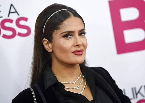 Salma Hayek (Photo by Evan Agostini/Invision/AP)