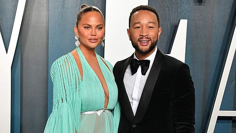 Chrissy Teigen with John Legend