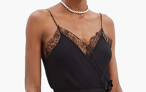 Lingerie-inspired outerwear returns to the mainstream thanks to labels like Gucci and Alexander McQueen