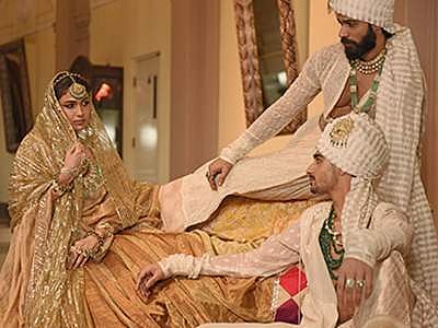 Designer Manish Malhotra presented his collection Ruhaaniyat at the opening show of Lakme Fashion Week 2020 Digital First Season.