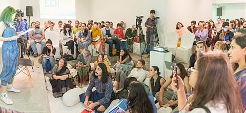 A look at one of the earlier iterations of the Curator's Hub