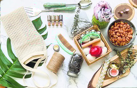 Assorted products from the site