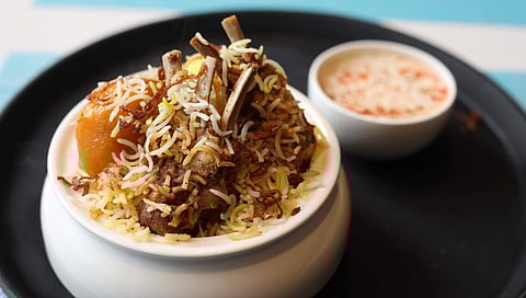 Mutton Biryani at Kitchen 165