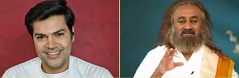 Ganesh Venkatraman and Sri Sri Ravishankar