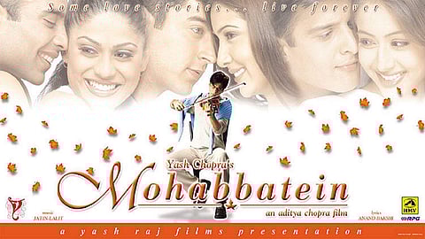 Mohabbatein poster