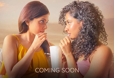 Featuring Shreya Gupto and Himika Bose, the poster released today hints at the sizzling chemistry between the two as they gaze lovingly into each other’s eyes.