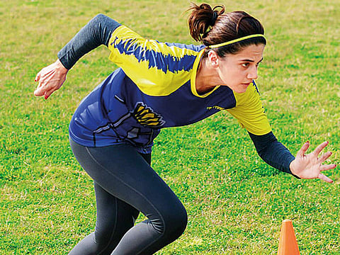 Taapsee Pannu shares workout pictures as she preps for Rashmi Rocket