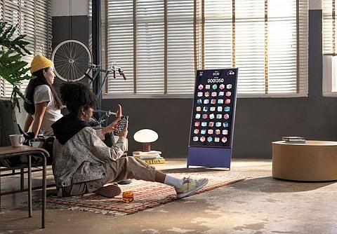 Samsung's Sero, the rotating TV