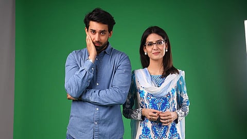 Madiha with co-star