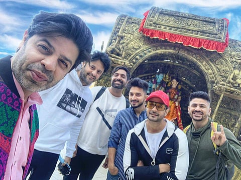 Ssumier with family and friends