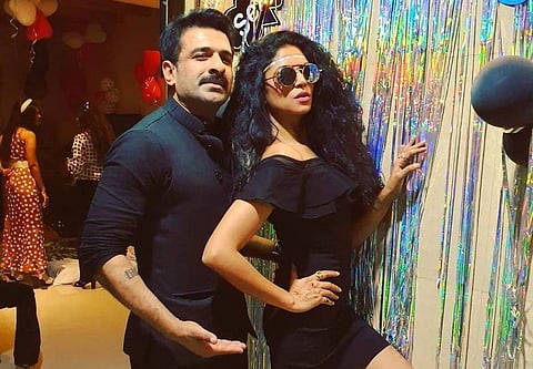 Eijaz Khan and Kavita Kaushik