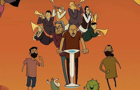 Filmmaker-composer Vishal Bhardwaj has written and composed a new single titled Mask Kho Gaya that has been sung by singer-composer Vishal Dadlani.