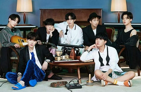 K-pop super band BTS