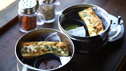 Bread Pakora at Canteen