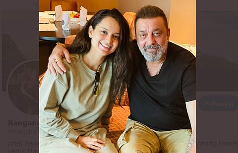 Pic tweeted by Kangana