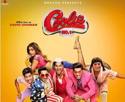 Coolie No.1 remake starring Varun Dhawana and Sara Ali Khan. Courtesy: Sara's Instagram