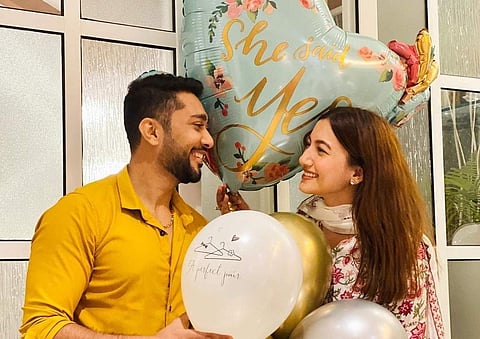 Actress Gauahar Khan gets engaged to choreographer Zaid Darbar