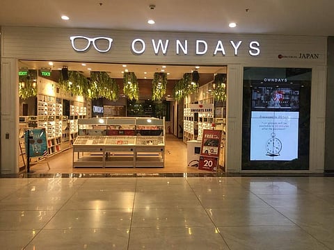 Owndays' Mumbai store